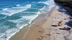 Strand von Brisbane