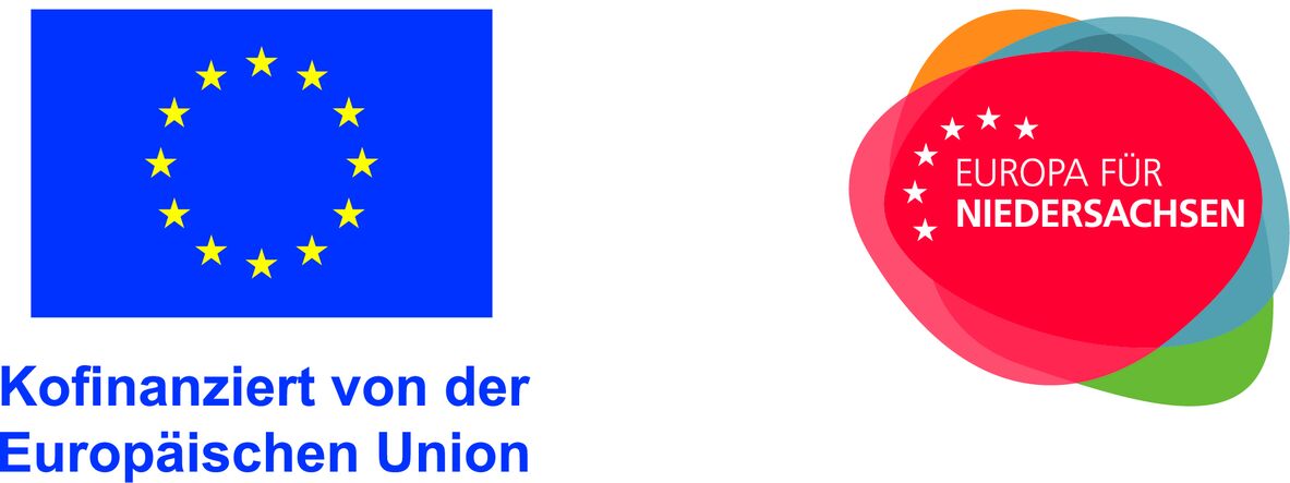 Kombi-Logo Kofinanziert von der Europäischen Union und Europa für Niedersachsen