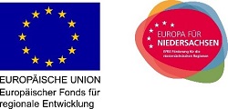 Finanzierung aus Mitteln des Europäischen Fonds für Regionale Entwicklung (EFRE) sowie durch das Land Niedersachsen Finanzierung aus Mitteln des Europäischen Fonds für Regionale Entwicklung (EFRE) sowie durch das Land Niedersachsen